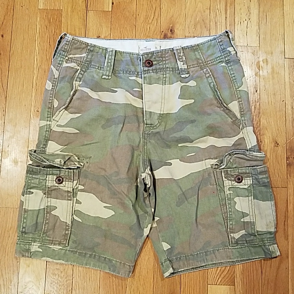 Hollister Camo Boys Cargo shorts